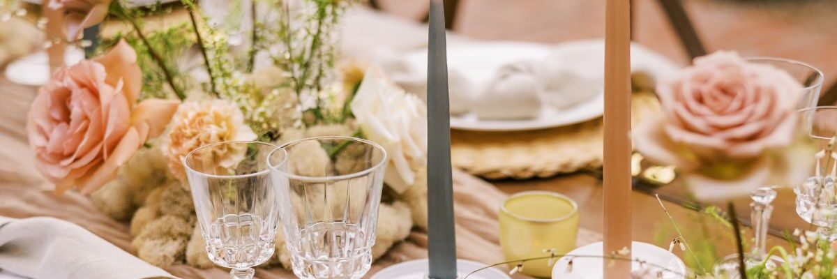 dekoracje stołu na 40. urodziny