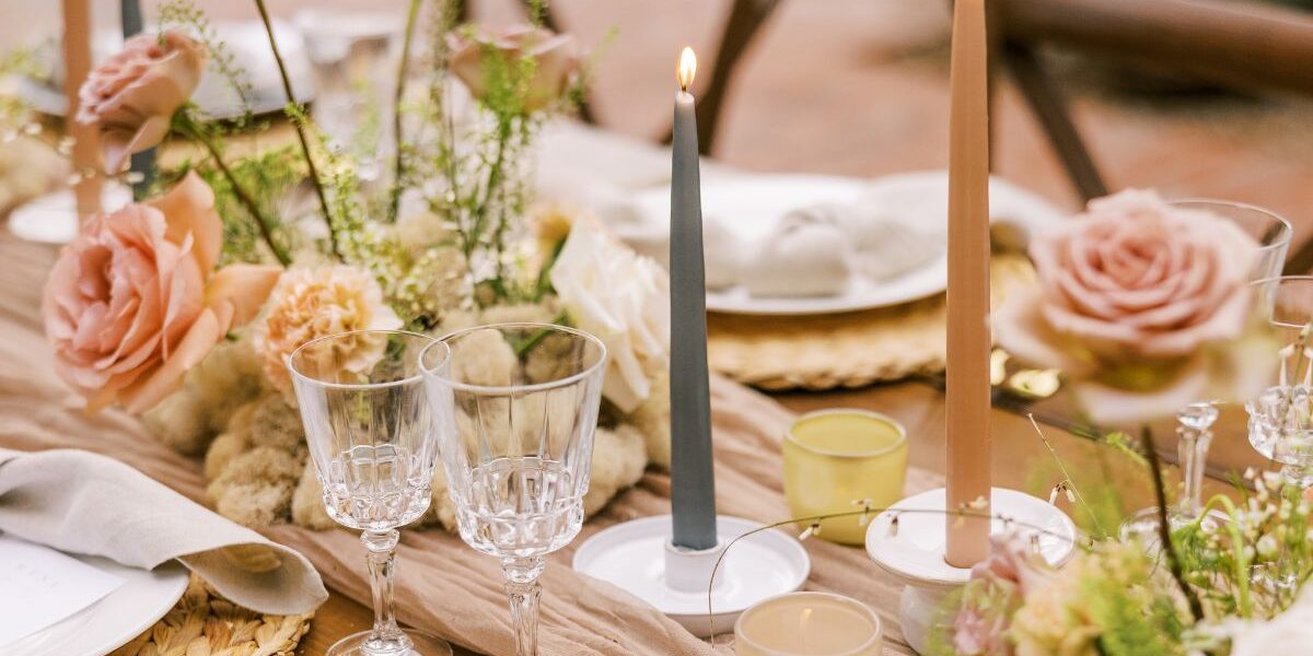 dekoracje stołu na 40. urodziny