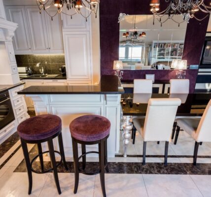 kuchnia w stylu glamour