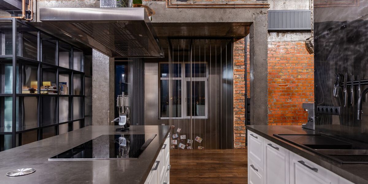 kuchnia w stylu industrialnym