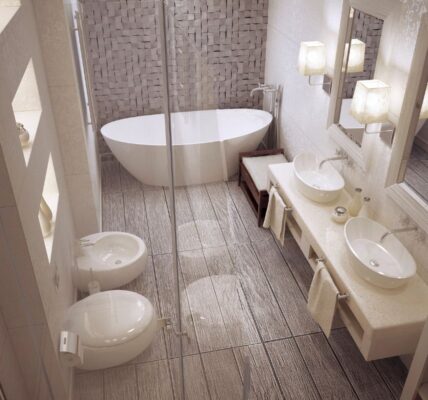 łazienka w stylu klasycznym