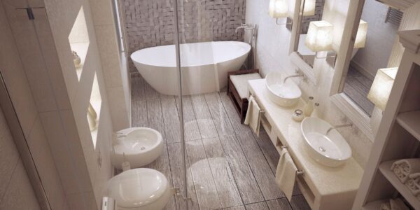 łazienka w stylu klasycznym