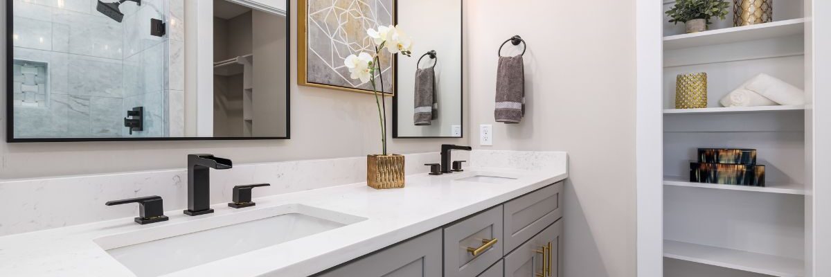 łazienka w stylu minimalistycznym