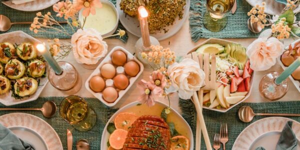 wielkanocny stół